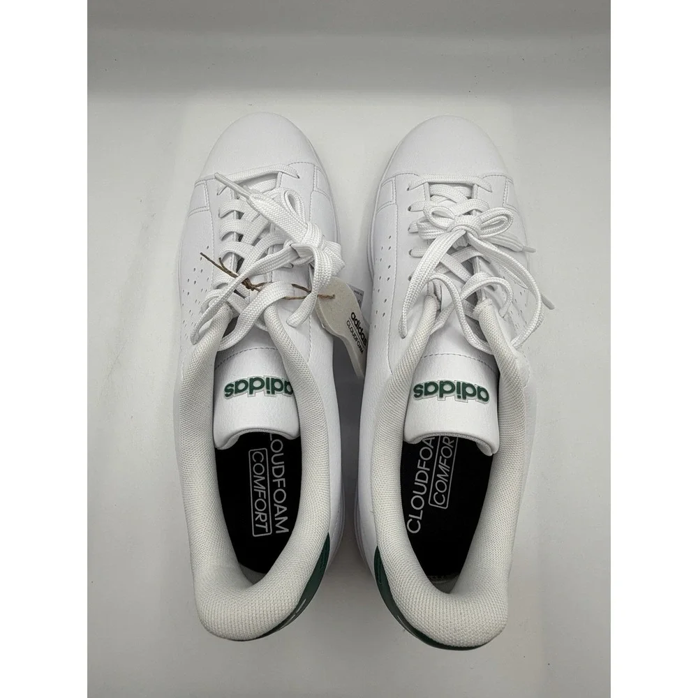 Adidas Advantage 2.0 Sneakers,Men's 13, EU 48, White IG9166,NEW/BOX DAMAGED